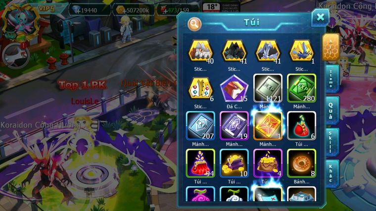 MÃ : #TTS5278 - S1216 - TOP41 - HOOH CỘNG HƯỞNG DYNAMAX UNVOA THẦN GIÓ LUGIA BC QVLD BC QVBC BC NHIỀU PET HT