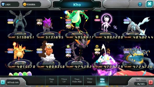 MÃ : #TTS5290 - S1216 - TOP 23 - V11 - HOOH CỘNG HƯỞNG DYANAMX CẶP WB CỘNG HƯỞNG DYNAMAX PALKIA CỘNG HƯỞNG YVETAL BÁ CHỦ 3 TEAM CỰC CHẤT