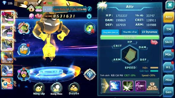 MÃ : #TTS5295 - S1783 - TOP 32 - 1K1 SÁCH - TAPU BULU DYNAMAX TAPU FINI BÁ CHỦ XERM NHIỀU PET HT