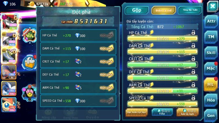 MÃ : #TTS5295 - S1783 - TOP 32 - 1K1 SÁCH - TAPU BULU DYNAMAX TAPU FINI BÁ CHỦ XERM NHIỀU PET HT