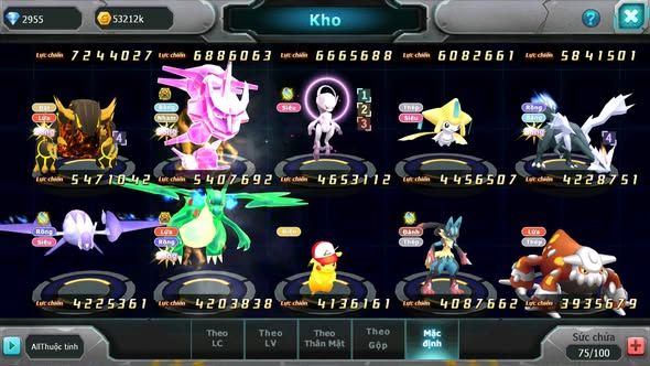 MÃ : #TTS5304 - S1301 - TOP 34 - V12 - HOOH CỘNG HƯỞNG DYNAMAX WHITE CỘNG HƯỞNG DYNAMAX LACK DYNAMAX PALKIA CẶP CÁ BC THẦN GIÓ BC