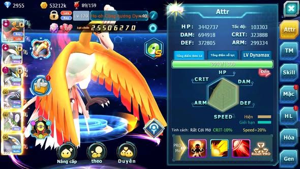 MÃ : #TTS5304 - S1301 - TOP 34 - V12 - HOOH CỘNG HƯỞNG DYNAMAX WHITE CỘNG HƯỞNG DYNAMAX LACK DYNAMAX PALKIA CẶP CÁ BC THẦN GIÓ BC