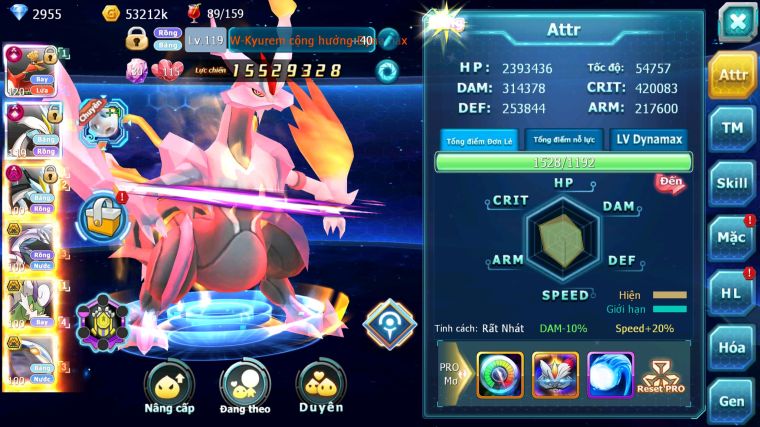 MÃ : #TTS5304 - S1301 - TOP 34 - V12 - HOOH CỘNG HƯỞNG DYNAMAX WHITE CỘNG HƯỞNG DYNAMAX LACK DYNAMAX PALKIA CẶP CÁ BC THẦN GIÓ BC