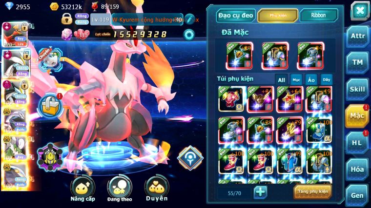 MÃ : #TTS5304 - S1301 - TOP 34 - V12 - HOOH CỘNG HƯỞNG DYNAMAX WHITE CỘNG HƯỞNG DYNAMAX LACK DYNAMAX PALKIA CẶP CÁ BC THẦN GIÓ BC