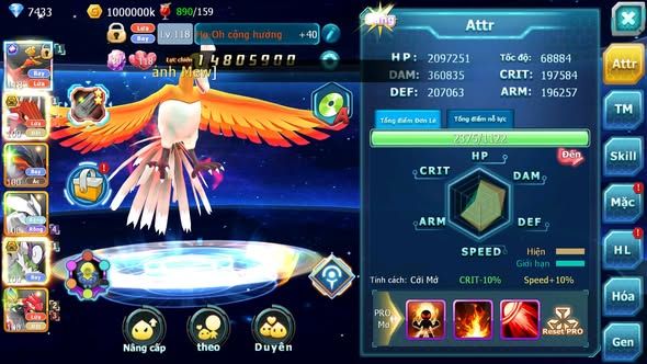 MÃ : #TTS5315 - S1440 - V8 - HOOH CỘNG HƯỞNG QVLD BC YVETAL UNVOA THẦN GIÓ BC NHIỀU PET HT