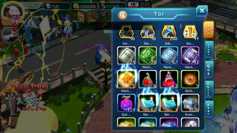 MÃ : #TTS5315 - S1440 - V8 - HOOH CỘNG HƯỞNG QVLD BC YVETAL UNVOA THẦN GIÓ BC NHIỀU PET HT