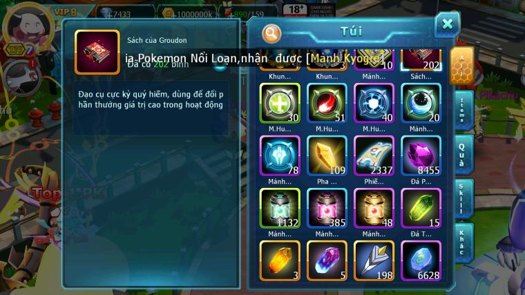 MÃ : #TTS5315 - S1440 - V8 - HOOH CỘNG HƯỞNG QVLD BC YVETAL UNVOA THẦN GIÓ BC NHIỀU PET HT