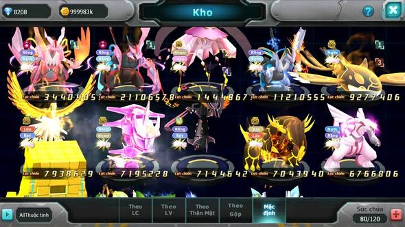 MÃ : #TTS5314 - S1288 - TOP 9 - V14 - BUILD WB CỘNG HƯỞNG DYNAMAX GẮT NHIỀU PET BÁ CHỦ VỀ XÂY TEAM 2 !!