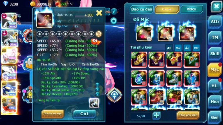 MÃ : #TTS5314 - S1288 - TOP 9 - V14 - BUILD WB CỘNG HƯỞNG DYNAMAX GẮT NHIỀU PET BÁ CHỦ VỀ XÂY TEAM 2 !!