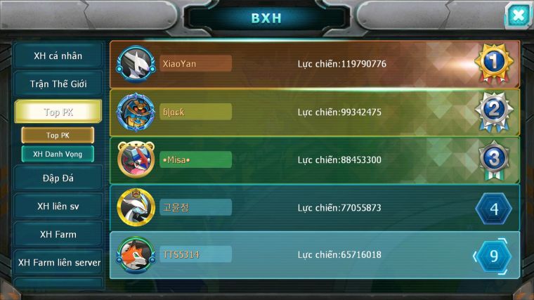 MÃ : #TTS5314 - S1288 - TOP 9 - V14 - BUILD WB CỘNG HƯỞNG DYNAMAX GẮT NHIỀU PET BÁ CHỦ VỀ XÂY TEAM 2 !!