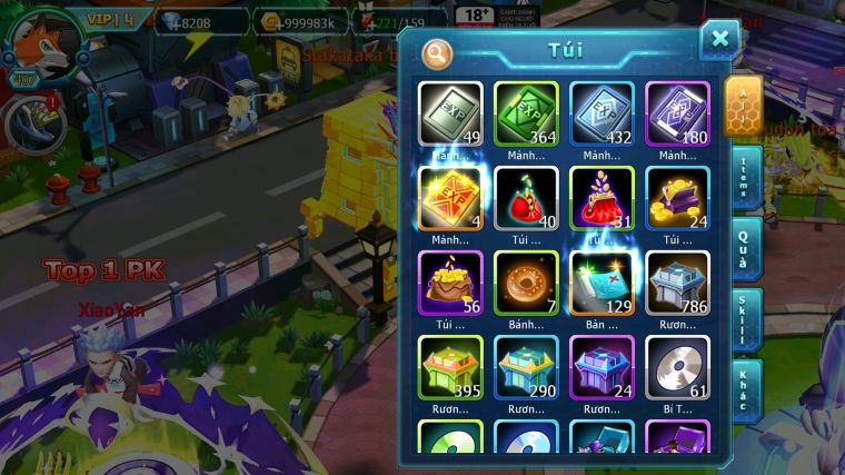 MÃ : #TTS5314 - S1288 - TOP 9 - V14 - BUILD WB CỘNG HƯỞNG DYNAMAX GẮT NHIỀU PET BÁ CHỦ VỀ XÂY TEAM 2 !!