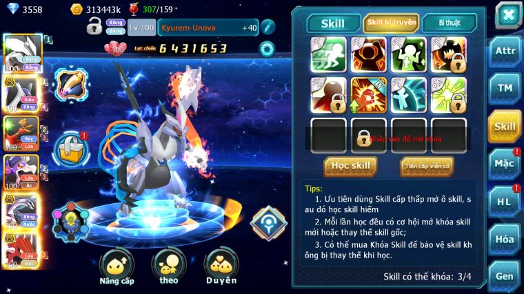 MÃ : #TTS5320 - S1619 - UNVOA CẶP LATI BÁ CHỦ HOOH DRAK HOOH PALKIA BC CẶP LATI BC QVLD BC LUGIA BC