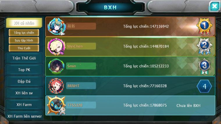 MÃ : #TTS5320 - S1619 - UNVOA CẶP LATI BÁ CHỦ HOOH DRAK HOOH PALKIA BC CẶP LATI BC QVLD BC LUGIA BC