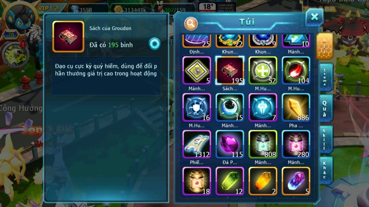 MÃ : #TTS5320 - S1619 - UNVOA CẶP LATI BÁ CHỦ HOOH DRAK HOOH PALKIA BC CẶP LATI BC QVLD BC LUGIA BC