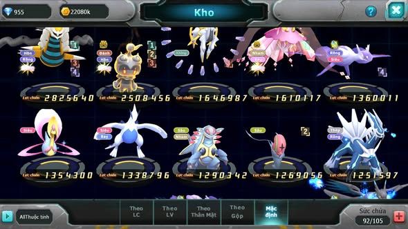 MÃ : #TTS5319 - S1772 - V8 - GIRATINA MASHADOW BÁ CHỦ ST DIANCIE BC NHIỀU PET HT