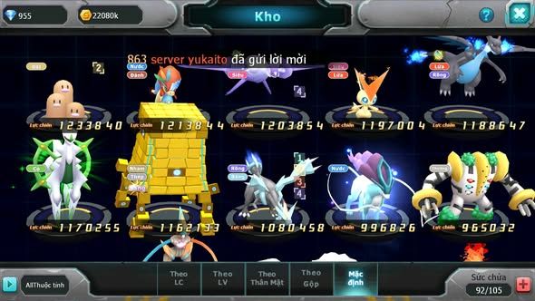 MÃ : #TTS5319 - S1772 - V8 - GIRATINA MASHADOW BÁ CHỦ ST DIANCIE BC NHIỀU PET HT