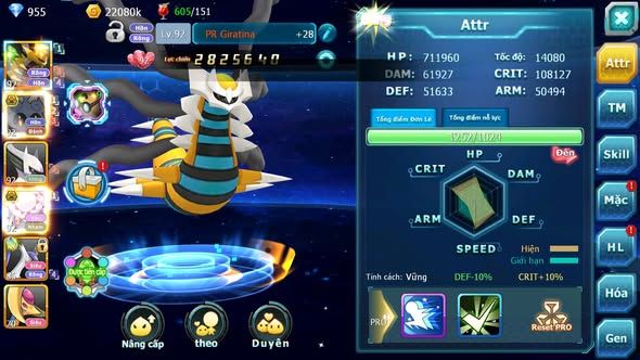 MÃ : #TTS5319 - S1772 - V8 - GIRATINA MASHADOW BÁ CHỦ ST DIANCIE BC NHIỀU PET HT