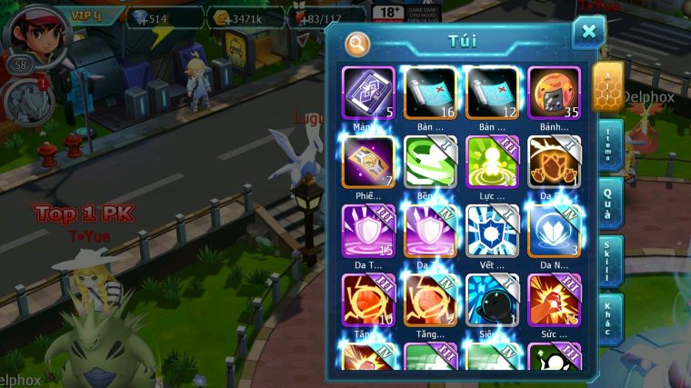 MÃ : #TTS5323 - S1858 - V4 - LUGIA RAIKOU CELEBI ĐUA TOP