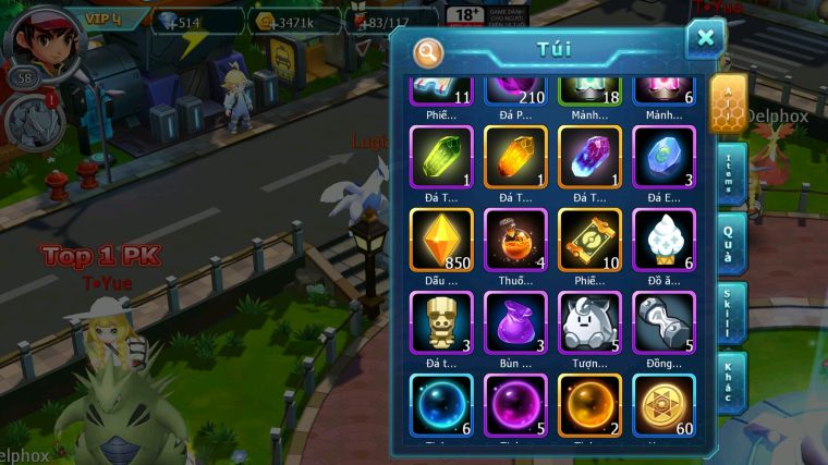 MÃ : #TTS5323 - S1858 - V4 - LUGIA RAIKOU CELEBI ĐUA TOP