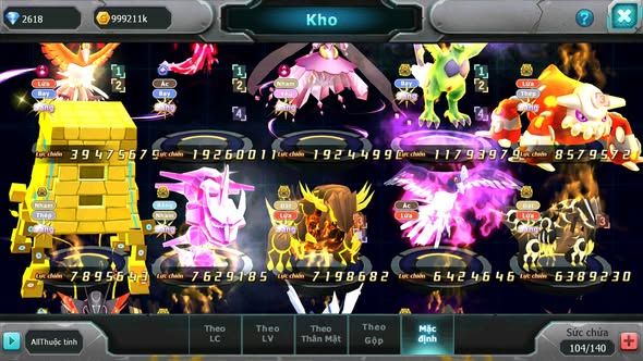 MÃ : #TTS5322 - S1324 - TOP 19 - V14 - HOOH CỘNG HƯỞNG DYNAMAX LỰC CHIẾN CHỈ SỐ KHỦNG YVETAL CỘNG HƯỞNG DIANCIE CỘNG HƯỞNG DYNAMAX NHIỀU PET BÁ CHỦ