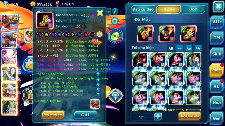 MÃ : #TTS5322 - S1324 - TOP 19 - V14 - HOOH CỘNG HƯỞNG DYNAMAX LỰC CHIẾN CHỈ SỐ KHỦNG YVETAL CỘNG HƯỞNG DIANCIE CỘNG HƯỞNG DYNAMAX NHIỀU PET BÁ CHỦ