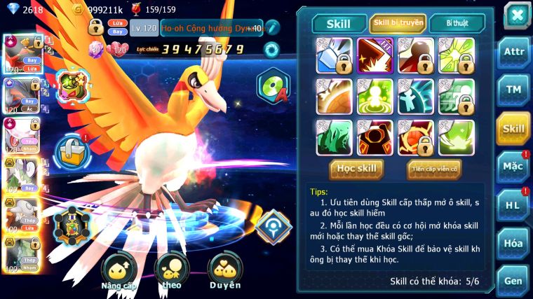 MÃ : #TTS5322 - S1324 - TOP 19 - V14 - HOOH CỘNG HƯỞNG DYNAMAX LỰC CHIẾN CHỈ SỐ KHỦNG YVETAL CỘNG HƯỞNG DIANCIE CỘNG HƯỞNG DYNAMAX NHIỀU PET BÁ CHỦ