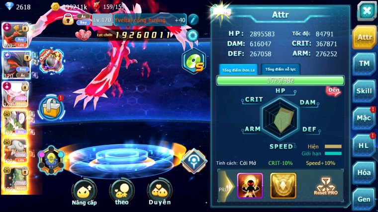 MÃ : #TTS5322 - S1324 - TOP 19 - V14 - HOOH CỘNG HƯỞNG DYNAMAX LỰC CHIẾN CHỈ SỐ KHỦNG YVETAL CỘNG HƯỞNG DIANCIE CỘNG HƯỞNG DYNAMAX NHIỀU PET BÁ CHỦ