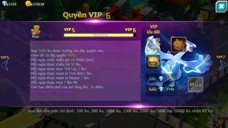 MÃ : #TTS5329 - S1852 - TOP 11 -V5 - UNVOA GOODRA RAIKOU GROUDON LUGIA ĐUA TOP NGON