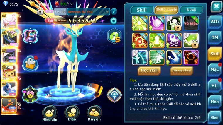 MÃ : #TTS5328 - S1148 - DIANCIE BÁ CHỦ XERM BC TAPU FINI BC PIKACHU BC LUGIA BC SƯ TỬ BC QVLD BC NHIỀU PET HT