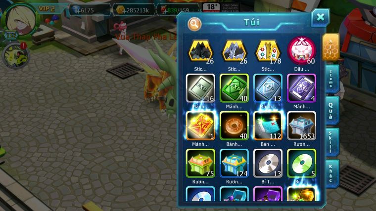 MÃ : #TTS5328 - S1148 - DIANCIE BÁ CHỦ XERM BC TAPU FINI BC PIKACHU BC LUGIA BC SƯ TỬ BC QVLD BC NHIỀU PET HT