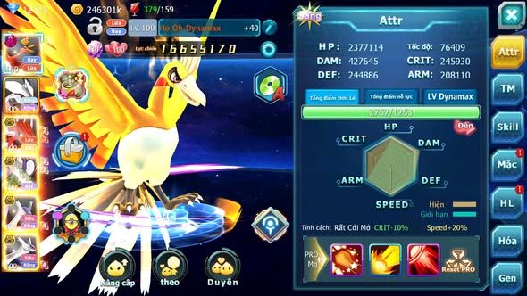 MÃ : #TTS5327 - S1437 - V10 - HOOH BÁ CHỦ DYNAMAX UNVOA QVLD BC THẦN GIÓ BÁ CHỦ CẶP LATI BÁ CHỦ NHIỀU PET HT