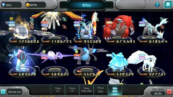 MÃ : #TTS5326 - S1330 - V3 420 SÁCH QUÁI VẬT BIỂN CẢ BÁ CHỦ HOOH UNVOA GROUDON LATI