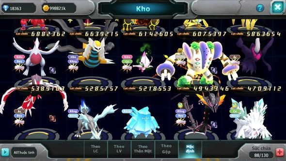 MÃ : #TTS5335 - S57 - TOP 28 PIKACHU DYNAMAX TAPU KOKO BC VỊT BẦU BC HOOH DYNAMAX UNVOA WB BC NHIỀU PET HT