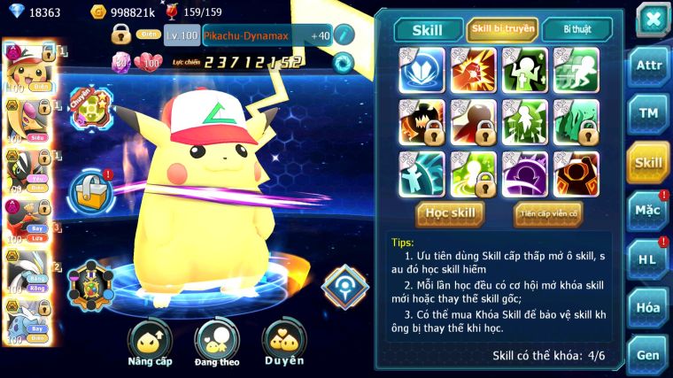 MÃ : #TTS5335 - S57 - TOP 28 PIKACHU DYNAMAX TAPU KOKO BC VỊT BẦU BC HOOH DYNAMAX UNVOA WB BC NHIỀU PET HT