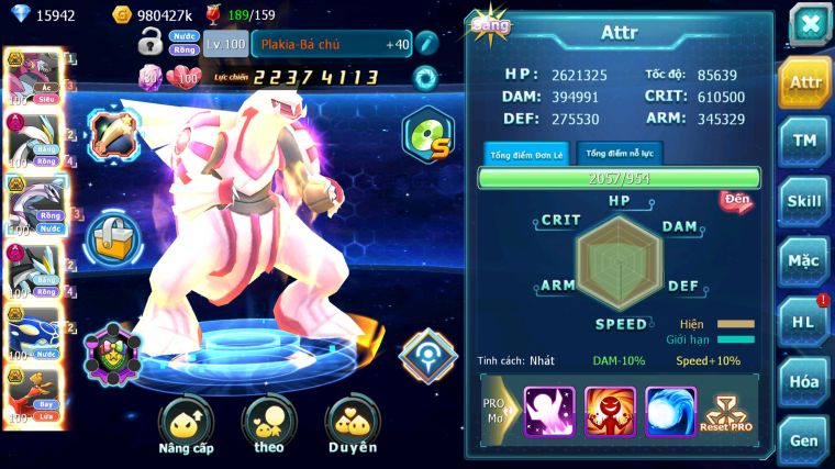 MÃ : #TTS5334 - S693 - TOP8 3K7 SÁCH - 150 MẢNH WHITE CỘNG HƯỞNG WB DYNAAMX PALKIA BC NHIỀU PET BC