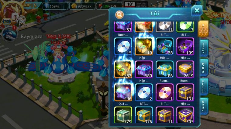 MÃ : #TTS5334 - S693 - TOP8 3K7 SÁCH - 150 MẢNH WHITE CỘNG HƯỞNG WB DYNAAMX PALKIA BC NHIỀU PET BC