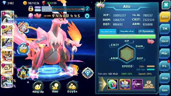 MÃ : #TTS5333 - S1037 - TOP2 CHAM - V20 - 21K5 SÁCH - CẶP WHITE BLACK CỘNG HƯỞNG DYNAMAX CẶP KIẾM KHIÊN MELTAN CẶP RỒNG BÁ CHỦ NHIỀU PET KHÁC VIP