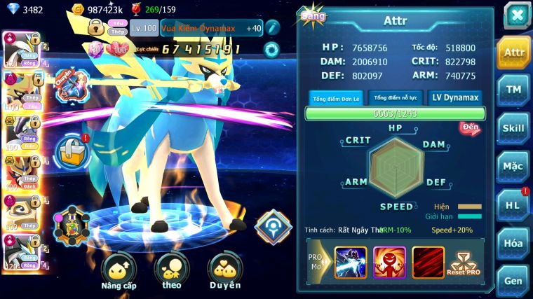 MÃ : #TTS5333 - S1037 - TOP2 CHAM - V20 - 21K5 SÁCH - CẶP WHITE BLACK CỘNG HƯỞNG DYNAMAX CẶP KIẾM KHIÊN MELTAN CẶP RỒNG BÁ CHỦ NHIỀU PET KHÁC VIP