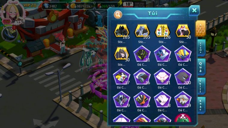 MÃ : #TTS5333 - S1037 - TOP2 CHAM - V20 - 21K5 SÁCH - CẶP WHITE BLACK CỘNG HƯỞNG DYNAMAX CẶP KIẾM KHIÊN MELTAN CẶP RỒNG BÁ CHỦ NHIỀU PET KHÁC VIP