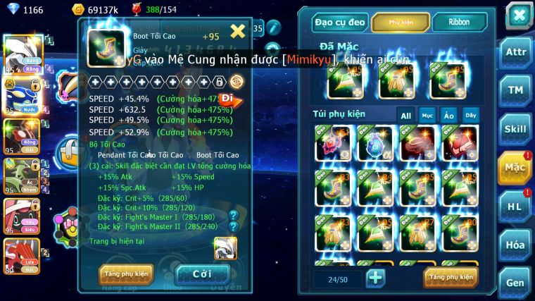 MÃ : #TTS5331 - S1785 - V12 - 400 SÁCH - UNVOA KYOGRE BÁ CHỦ ZEVIL HOOH QVLD TAPU FINI