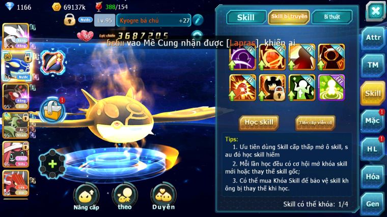 MÃ : #TTS5331 - S1785 - V12 - 400 SÁCH - UNVOA KYOGRE BÁ CHỦ ZEVIL HOOH QVLD TAPU FINI