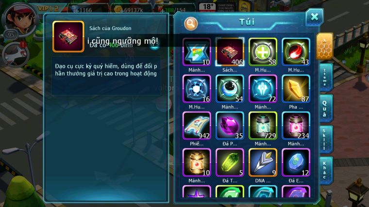 MÃ : #TTS5331 - S1785 - V12 - 400 SÁCH - UNVOA KYOGRE BÁ CHỦ ZEVIL HOOH QVLD TAPU FINI