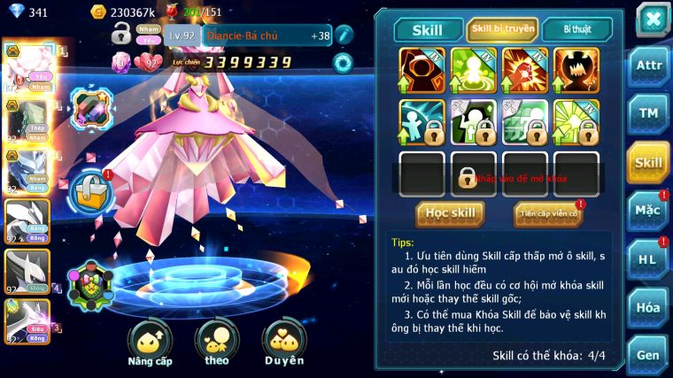 MÃ : #TTS5353 - S1776 - DIANCIE BÁ CHỦ SAKATAKA BÁ CHỦ RẮN BĂNG BC UNVOA SÁNG THẾ NHIỀU PET HT