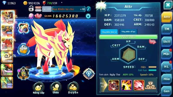 MÃ : #TTS5351 - S1455 - V14 - VUA KHIÊN BÁ CHỦ HOOH BÁ CHỦ QVLD BC NHIỀU PET HT