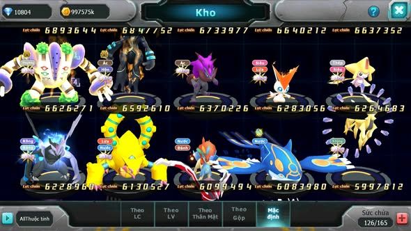 MÃ : #TTS5359 - S968 - TOP 10 - V14 - 2K4 SÁCH - HOOH CỘNG HƯỞNG DYNAMAX CẶP CÚN MINI DIANCIE DYNAMAX ARC DYNAMAX 3 TEAM ỔN