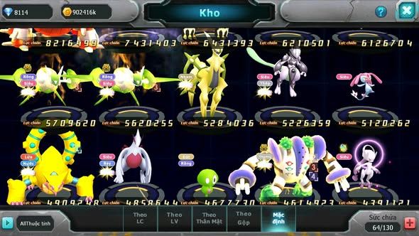 MÃ : #TTS5365 - S1227 - TOP 29 - V7 - HOOH DYNAMAX UNVOA WB BÁ CHỦ QVLD BC HENTRAN BC THẦN GIÓ BC NHIỀU PET HT