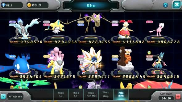 MÃ : #TTS5365 - S1227 - TOP 29 - V7 - HOOH DYNAMAX UNVOA WB BÁ CHỦ QVLD BC HENTRAN BC THẦN GIÓ BC NHIỀU PET HT