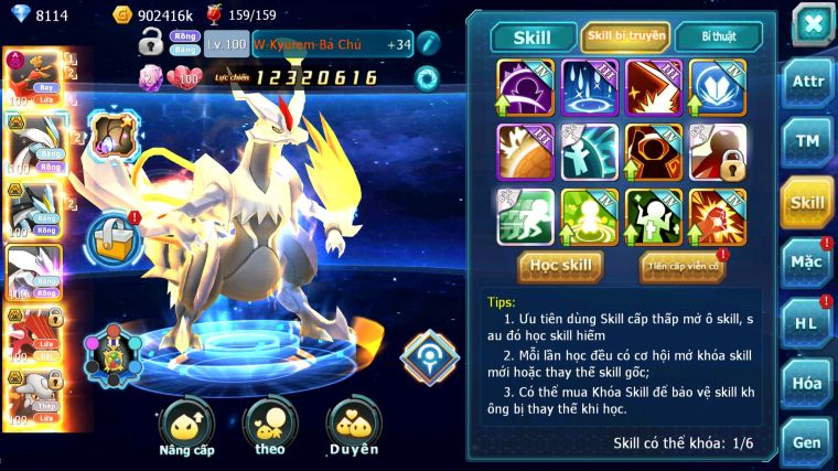 MÃ : #TTS5365 - S1227 - TOP 29 - V7 - HOOH DYNAMAX UNVOA WB BÁ CHỦ QVLD BC HENTRAN BC THẦN GIÓ BC NHIỀU PET HT