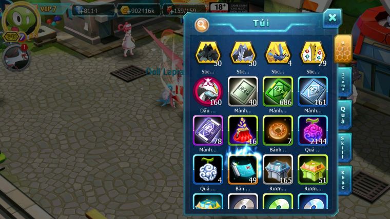 MÃ : #TTS5365 - S1227 - TOP 29 - V7 - HOOH DYNAMAX UNVOA WB BÁ CHỦ QVLD BC HENTRAN BC THẦN GIÓ BC NHIỀU PET HT