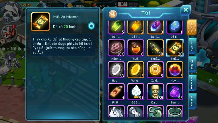 MÃ : #TTS5364 - S1853 - TOP 25 - V5 - UNVOA MES RAIKOU CẶP LATI CELEBI ĐUA TOP NGON